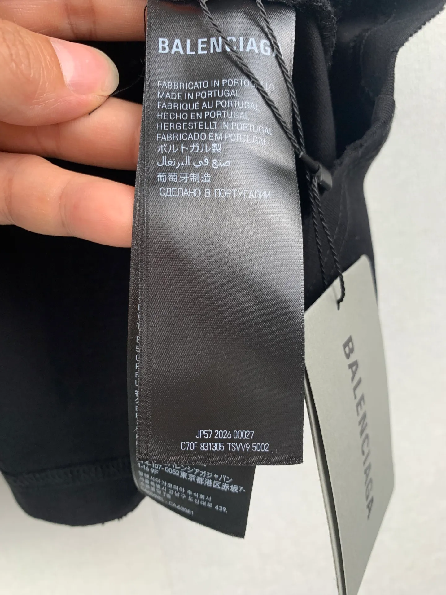 BALENCIAGA/ T Messy Spray 1: 2: 3: 4: ： 1:1 BLCG ： Size： S M L XL
